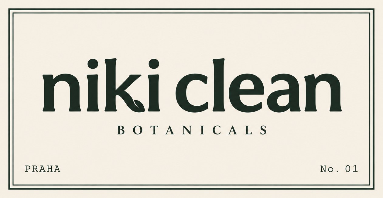 niki clean botanicals — label, Praha, No. 01